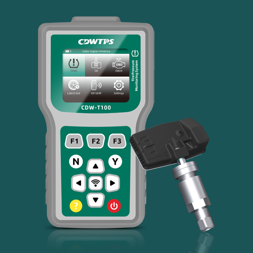 Are CDW ’s T100 TPMS tools compatible with all direct TPMS sensor frequencies? Are CDWTPS-Sensors available in 433 MHz and 315 MHz?